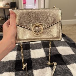 Gold Rebecca Minkoff purse.  - Accepting Offers!